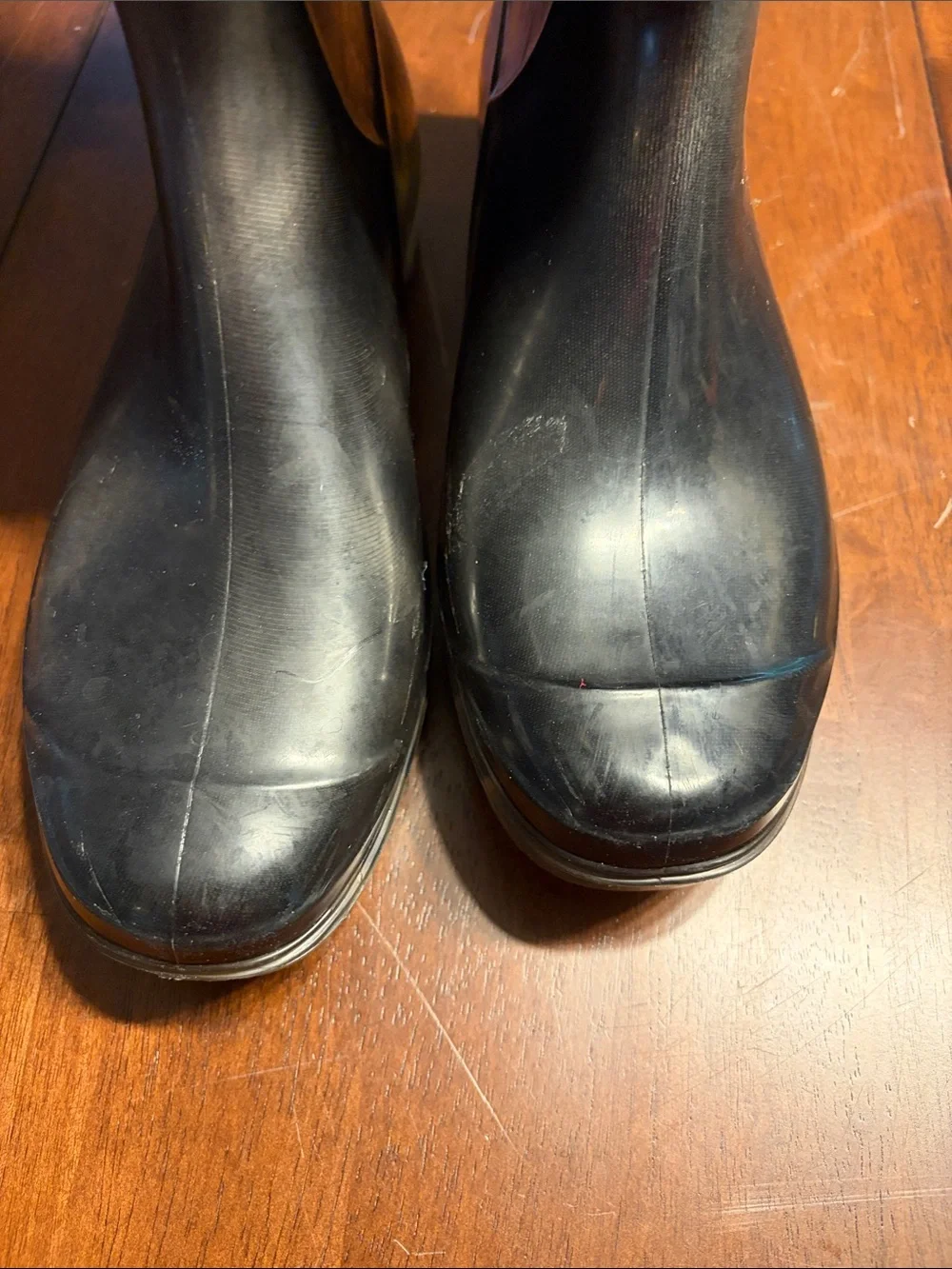 Coach Men's Black Rain & Snow Boots with Lug Soles